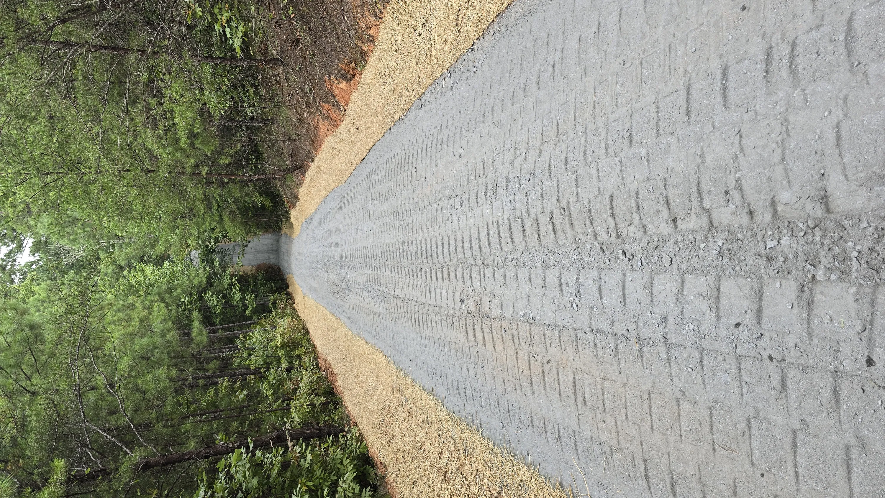 Private road base and load bearing construction